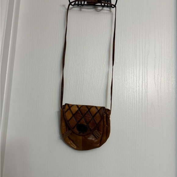 Brown Leather Crossbody Bag - Picture 5 of 8